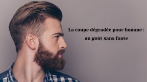 coupe dégradée homme